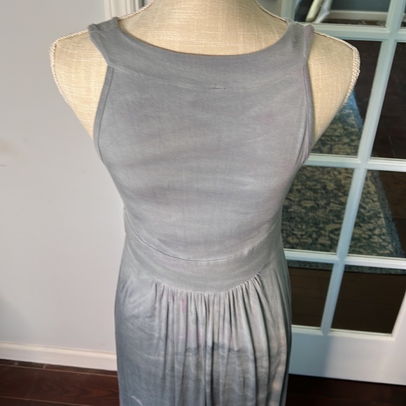 PINK LOTUS tank maxi dress size S, pink and grey ombre - Picture 7 of 10